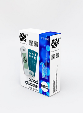 A2V TEST GLUCOMETER + 50 test strips
